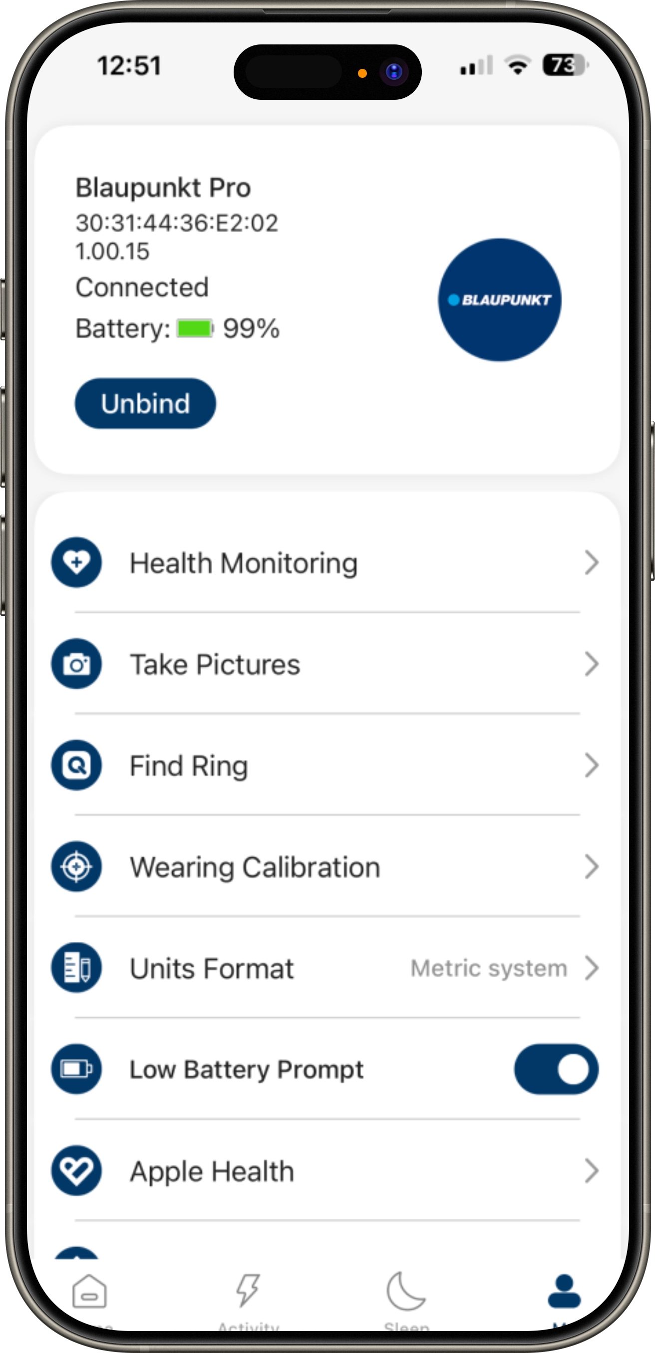 Blaupunkt Ring Pro App - Overview